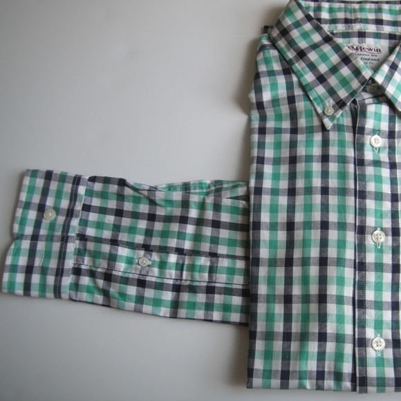 BULLOCK & JONES Plaid Long Sleeve Sport Shir - Picture 4 of 8